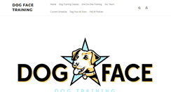 Desktop Screenshot of dogfacepet.com