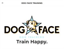 Tablet Screenshot of dogfacepet.com